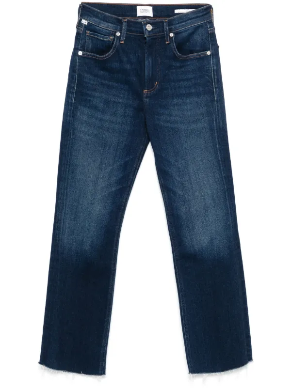 CITIZENS of HUMANITY ISOLAフレアブラックデニム25 Isola Mid Rise Cropped Boot in Ambry – Citizens of Humanity