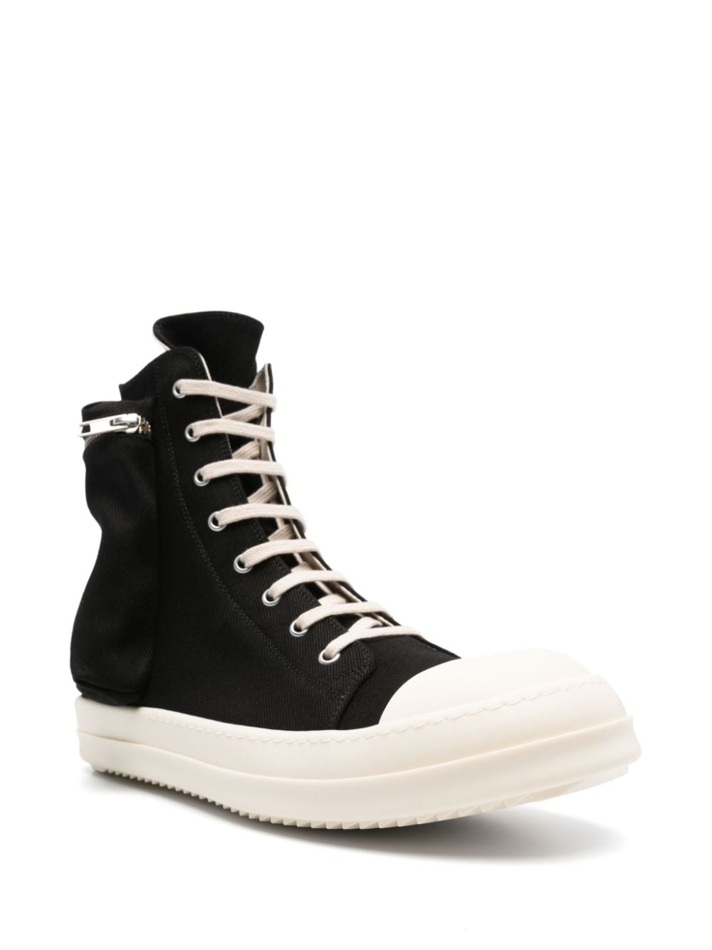 Shop Rick Owens Drkshdw Cargo Sneakers In 黑色