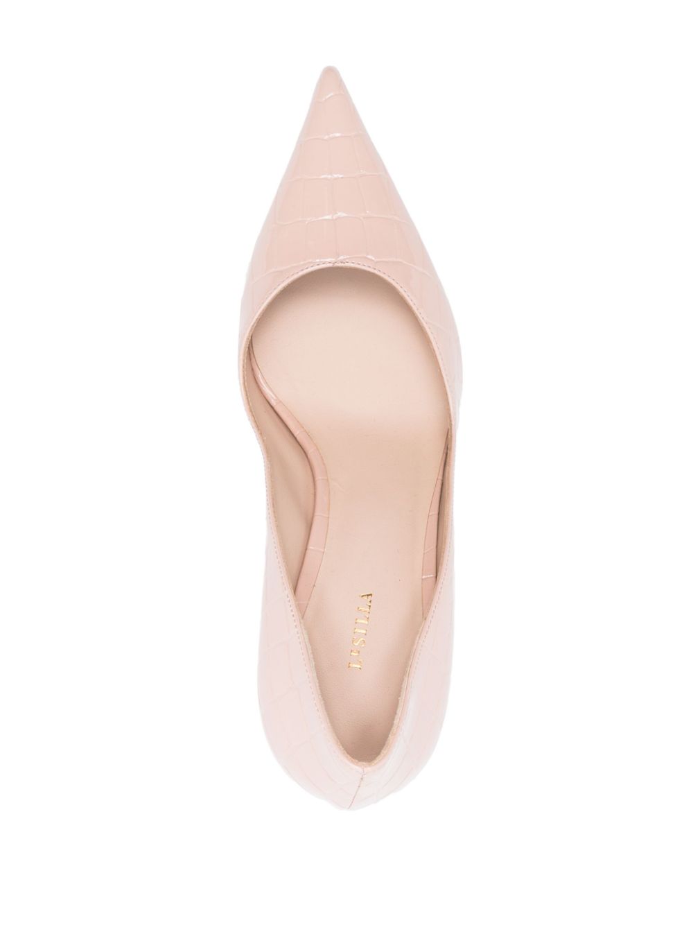 Le Silla 80 mm Bella pumps Roze