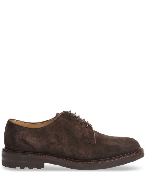 Brunello Cucinelli suede Derby shoes Men