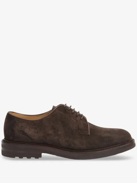 Brunello Cucinelli suede Derby shoes
