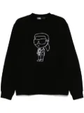 Karl Lagerfeld Mini Ikonik Karl sweatshirt - Black