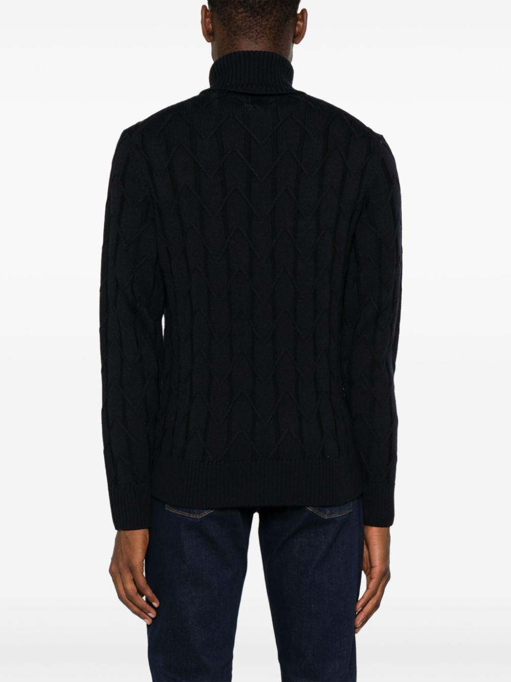 Boggi Milano cable-knit sweater Men