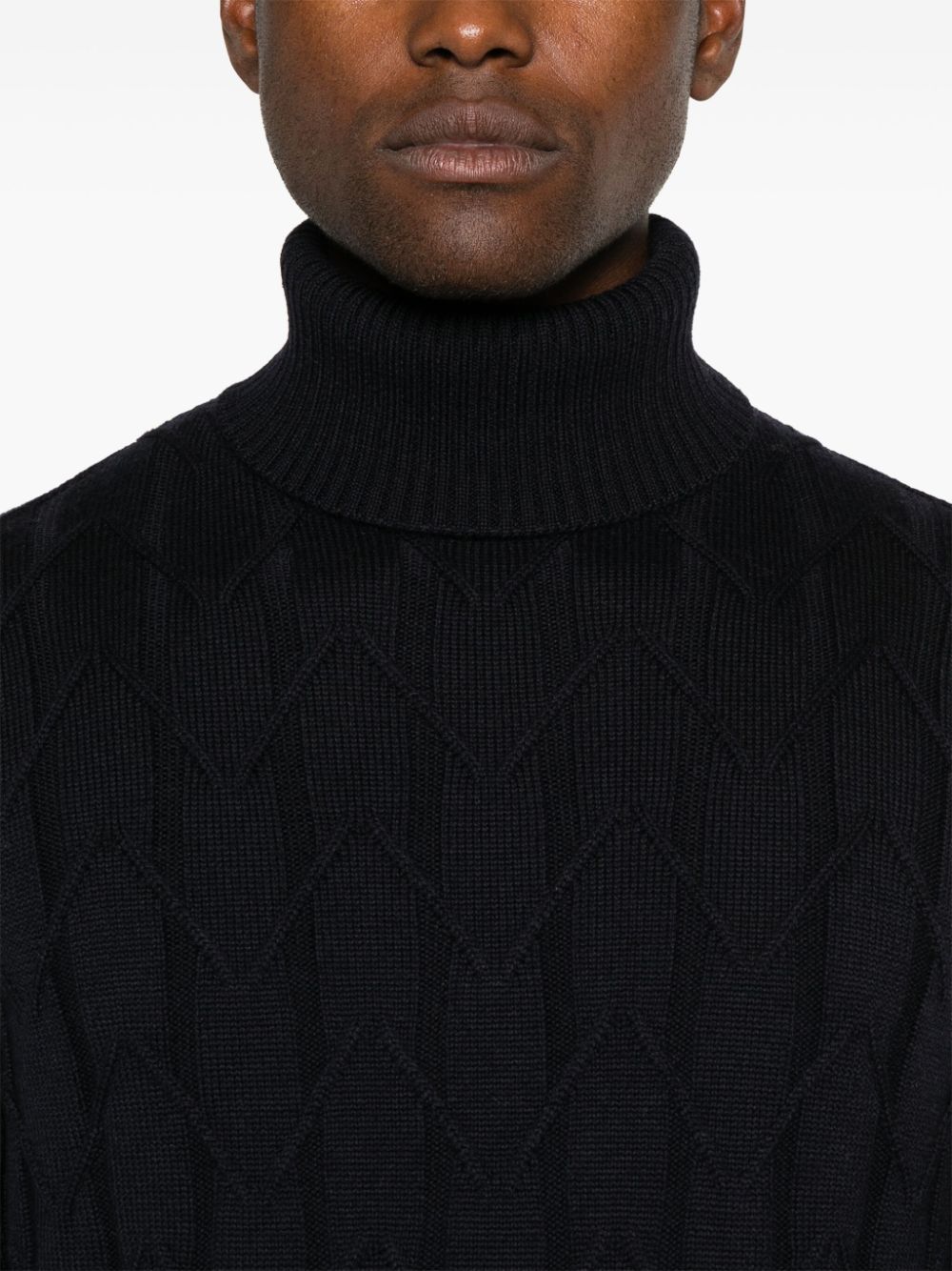 Boggi Milano cable-knit sweater Men