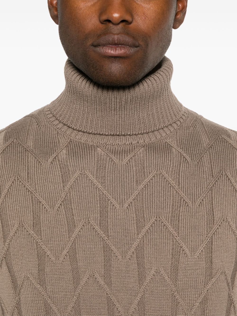 Boggi Milano cable-knit sweater Men