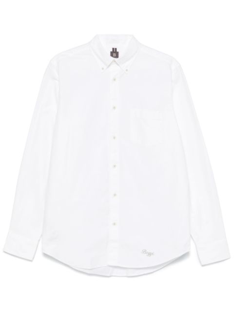 Boggi Milano canvas shirt Men