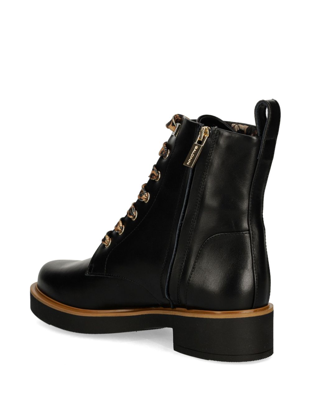 Baldinini leather ankle boots Black