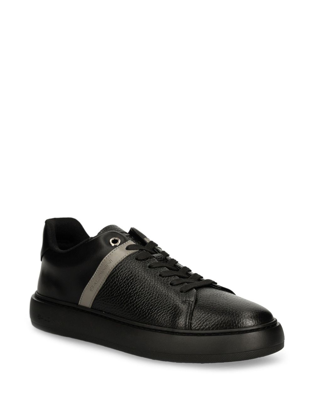 Baldinini leather sneakers - Zwart