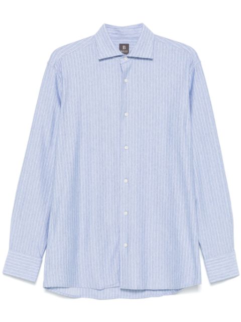 Boggi Milano pinstripe shirt Men