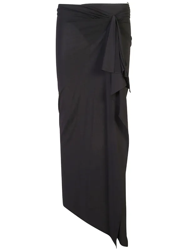 スカート The Attico Asymmetrical Long Skirt 23902934_54090775_1000.jpg