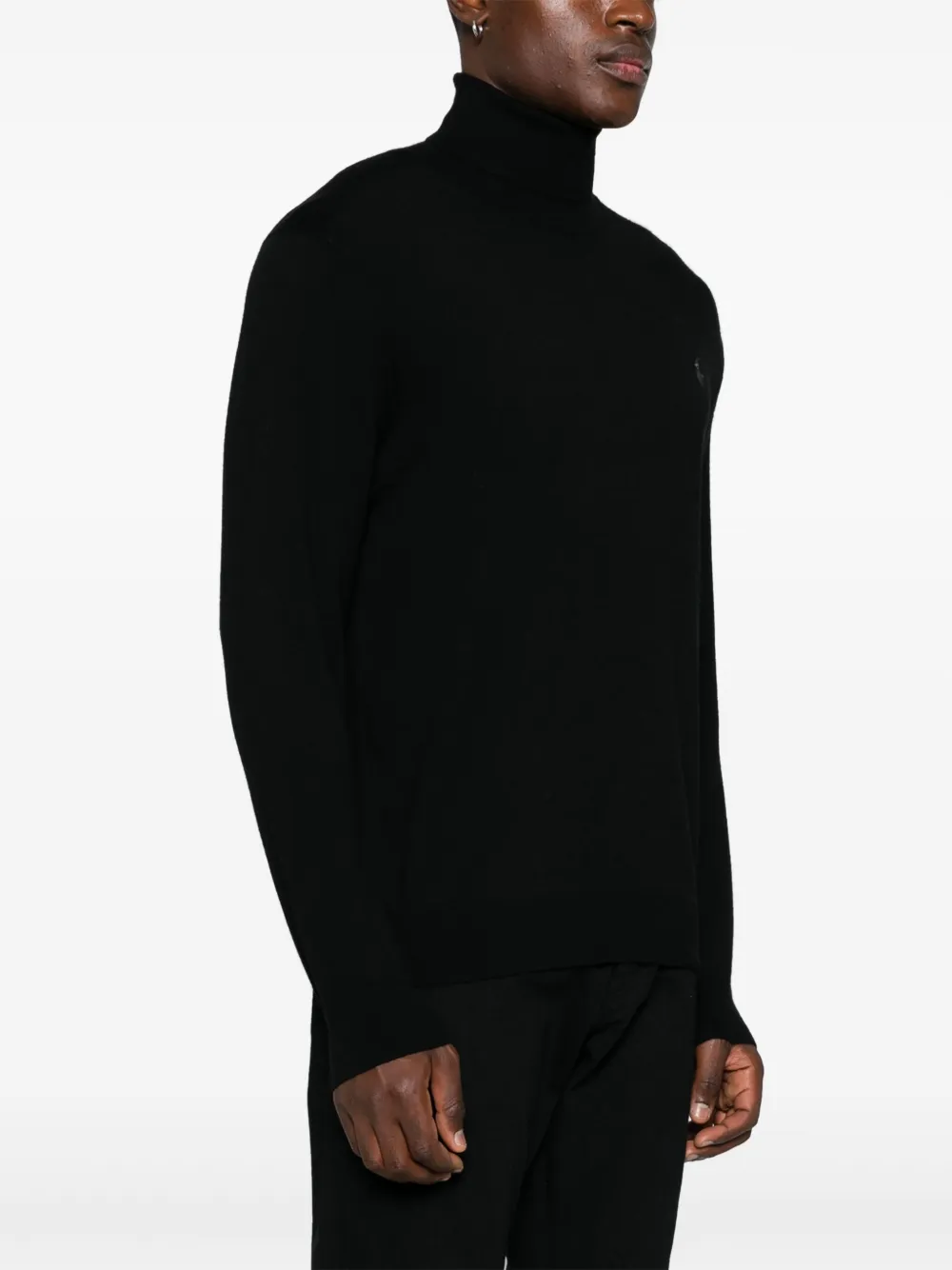 Polo Ralph Lauren Trui met geborduurd Polo Pony-logo Zwart