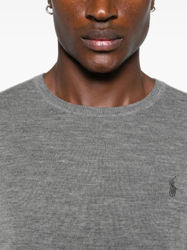 Polo Ralph Lauren Polo Pony-embroidered Sweater | Grey