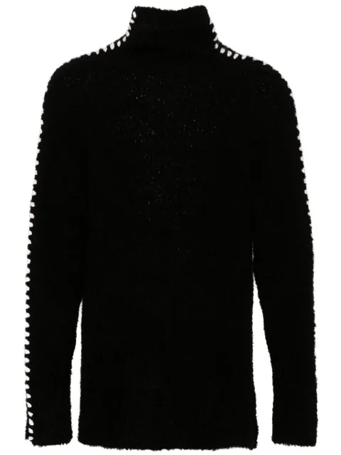 Thom Krom whipstitch-detailing sweater 