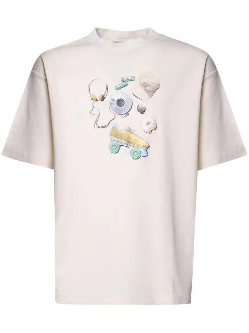 T-shirt à imprimé graphique - Drôle De Monsieur - Modalova
