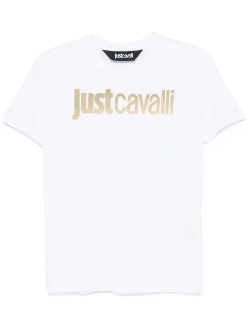 Just Cavalli logo-print T-shirt