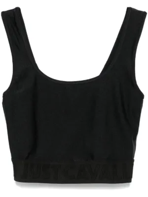 Just Cavalli T-shirt with rhinestones - JUST CAVALLI