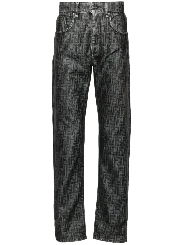 Mens fendi jeans on sale