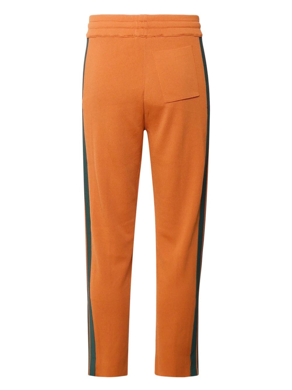 Shop Autry Logo Embroidered Track Pants In Orange