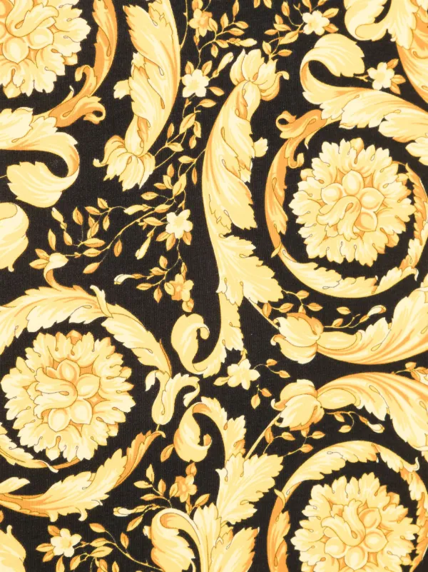 Versace バロッコプリント Tシャツ | ブラック | FARFETCH JP