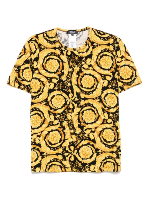 Versace playera con estampado Barocco