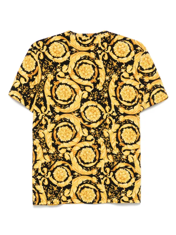 Versace バロッコプリント Tシャツ | ブラック | FARFETCH JP Versace バロッコプリント Tシャツ | ブラック | FARFETCH JP
