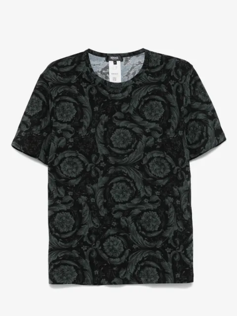 Versace playera con estampado Barocco