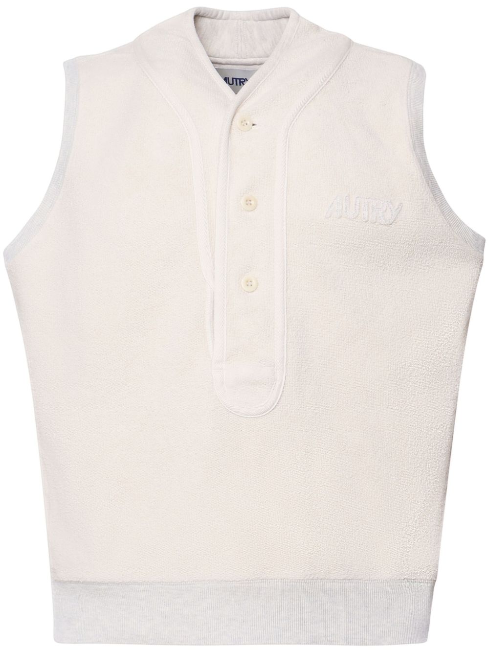 Autry sleeveless knit vest - Neutrals