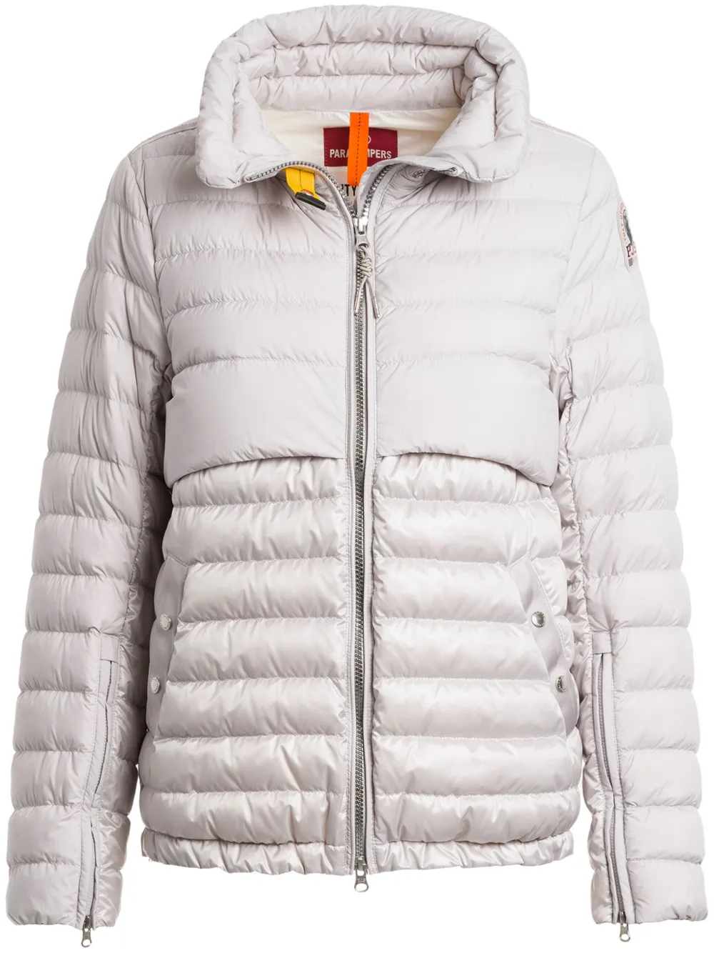 Parajumpers Donsjack met logopatch Grijs