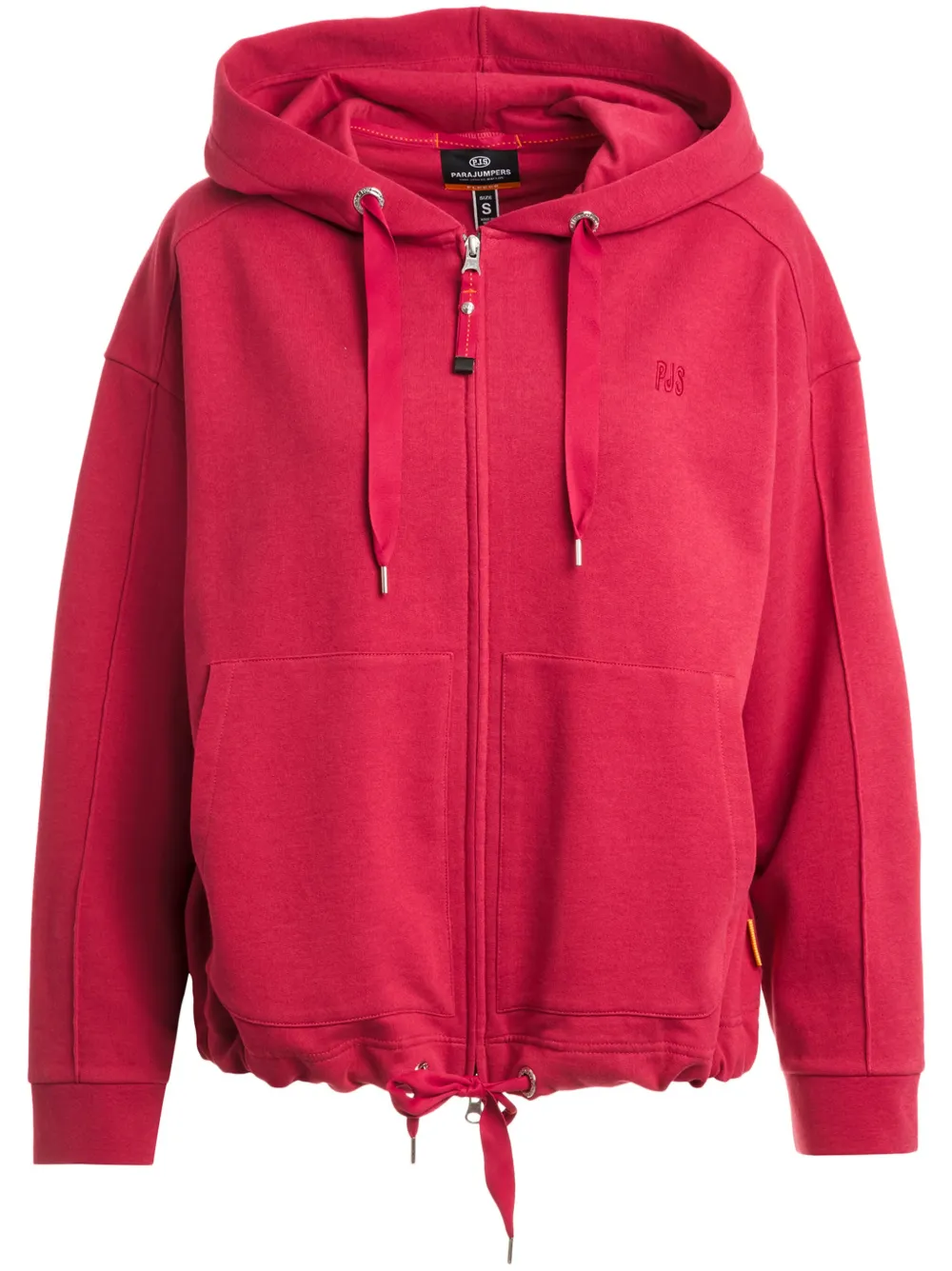 Parajumpers Hoodie met geborduurd logo Roze