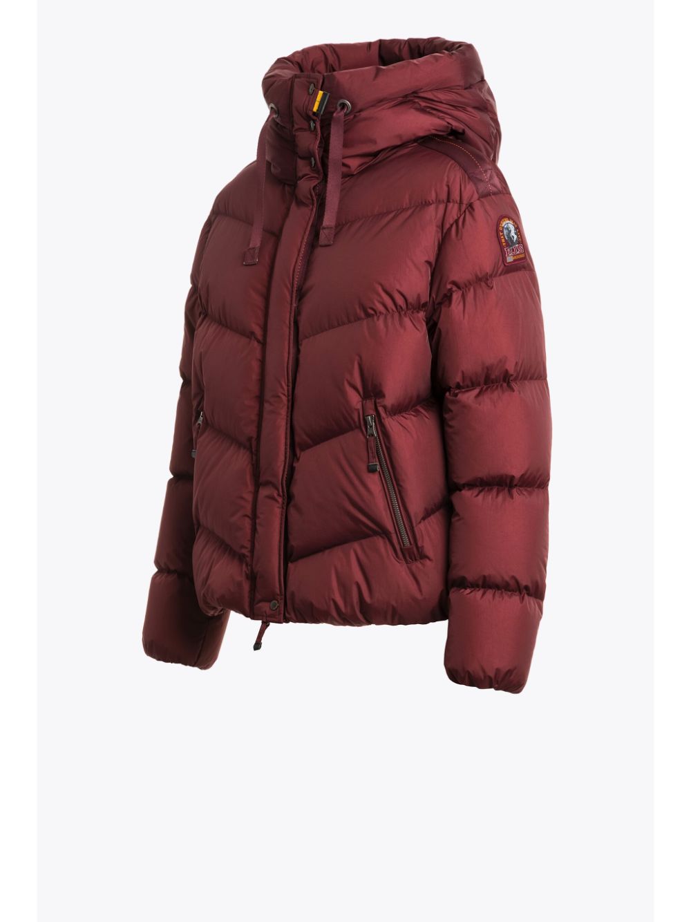 Parajumpers Donsjack met logopatch - Rood