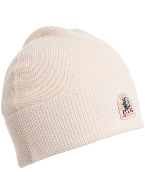 Parajumpers logo-patch beanie hat