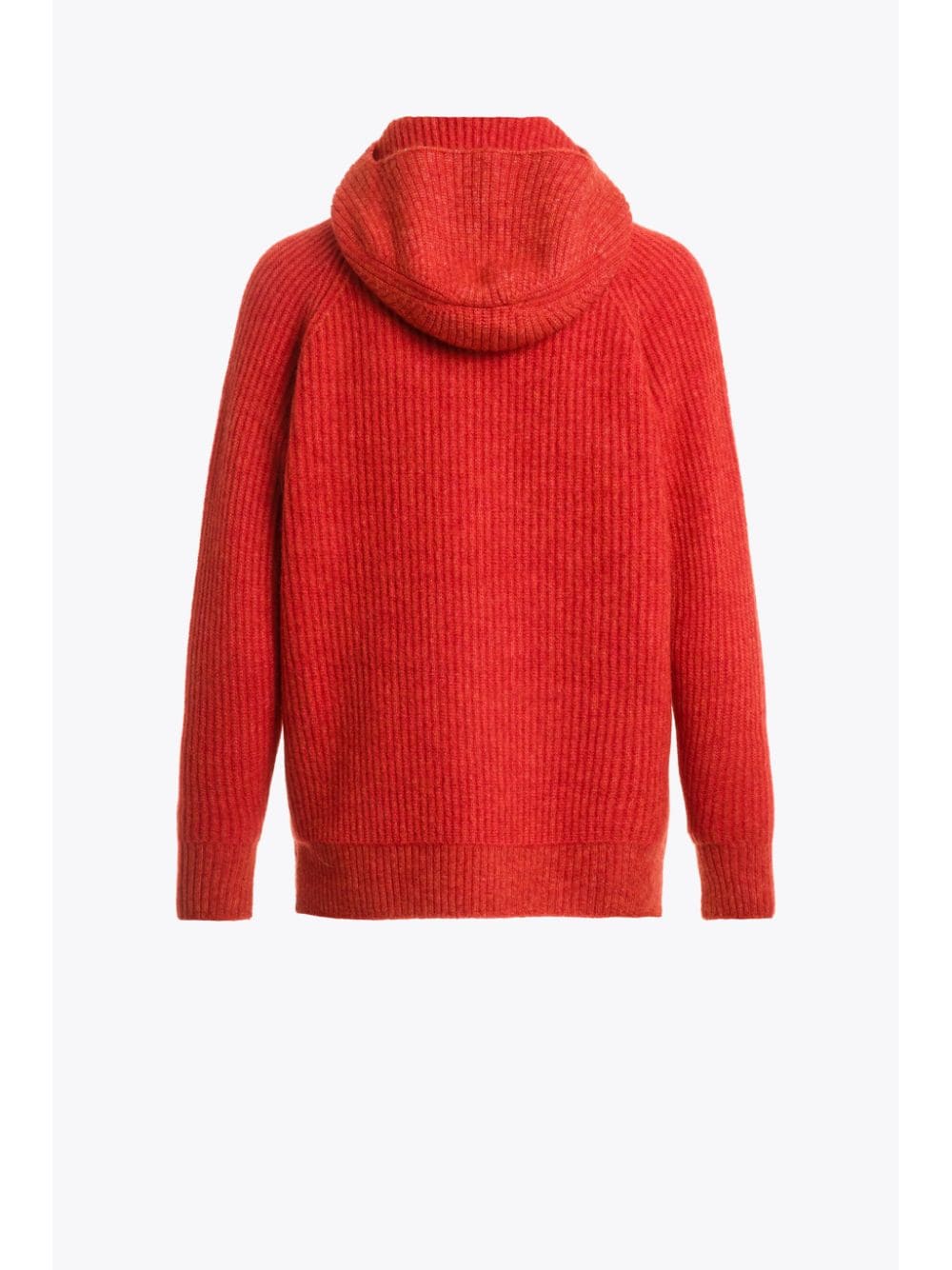 Shop Parajumpers Knitted Hoodie In Red