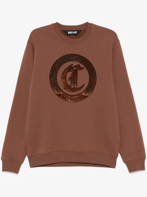 Just Cavalli sweat à logo brodé