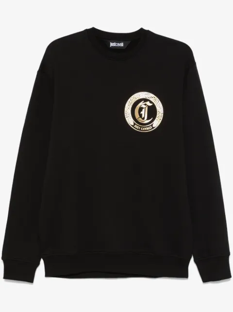 Just Cavalli logo-print sweatshirt