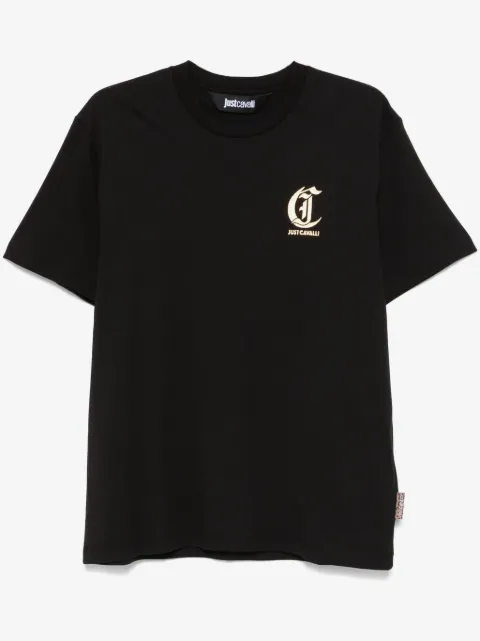 Just Cavalli logo-print T-shirt