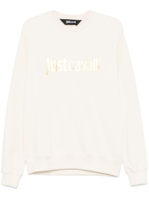 Just Cavalli sweatshirt med logotryk