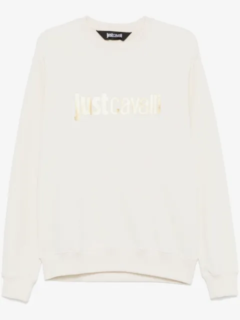 Just Cavalli logo-print sweatshirt