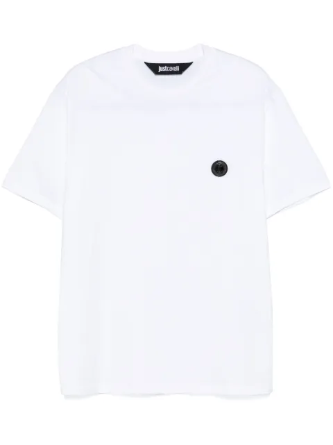 Just Cavalli logo-plaque T-shirt
