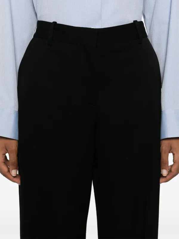 【関税込み】the row 'Encore' pants THE ROW Encore satin straight-leg pants | NET-A-PORTER