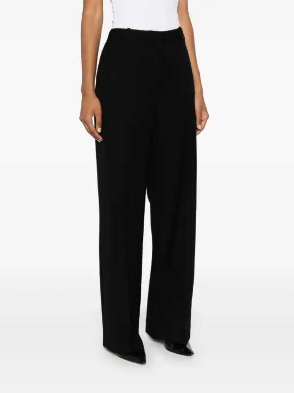 パンツ THE ROW ENCORE PANTS Encore Pant Black in Wool – The Row