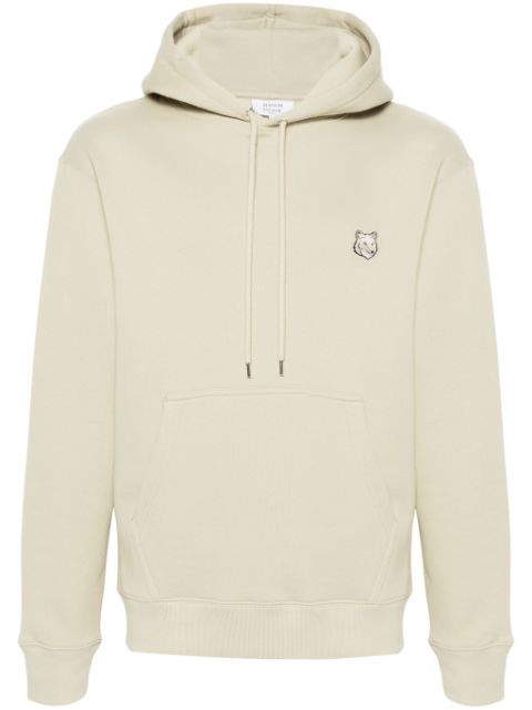 Maison Kitsune fox-motif hoodie Men