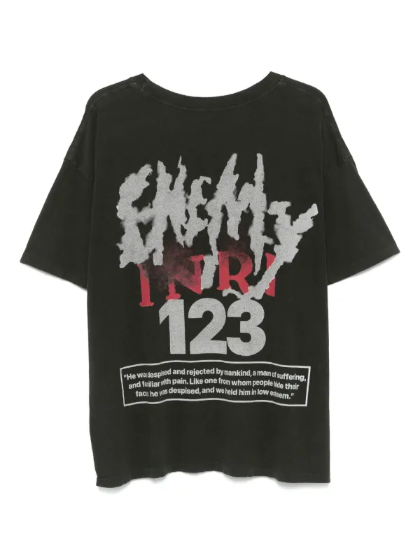RRR123 slogan-print T-shirt | Green | FARFETCH