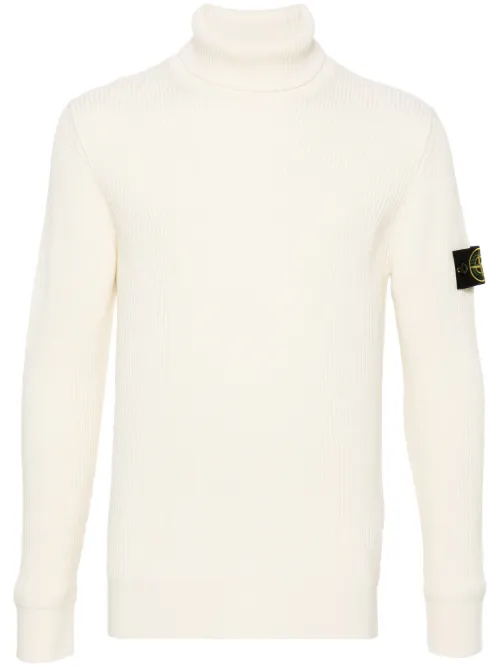 Pull en maille nervurée - Stone Island - Modalova
