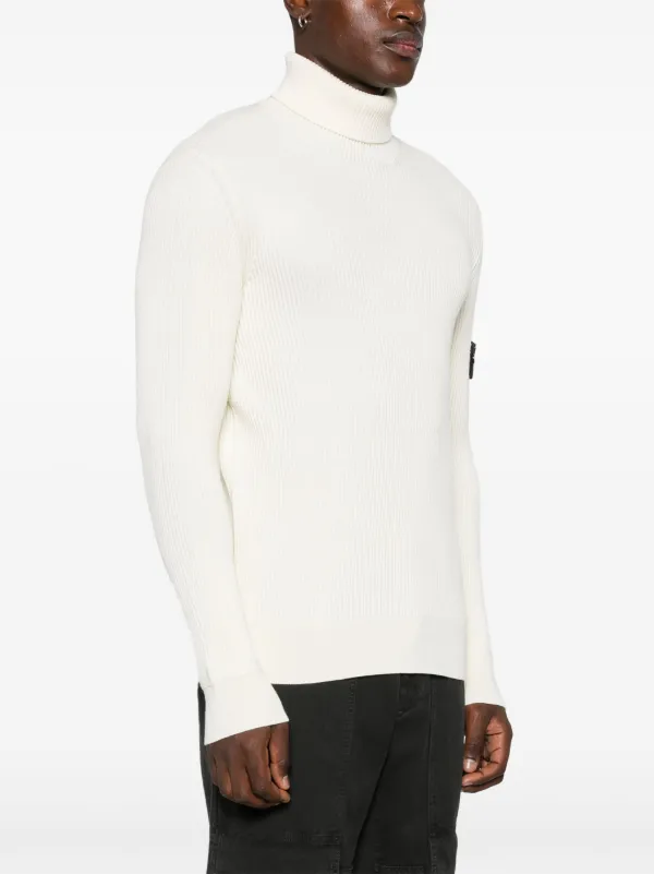 Stone Island ファインニット セーター | ニュートラル | FARFETCH JP