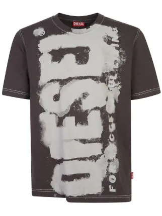 Diesel T Adjust Q4 半袖Tシャツ Diesel T-Adjust-Q4 T-shirt | Grey | FARFETCH BH