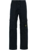 Stone Island canvas cargo pants - Blue