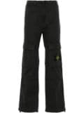 Stone Island canvas cargo pants - Black