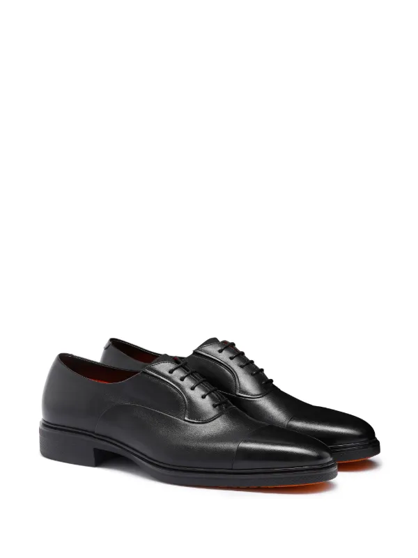 スニーカー SANTONI Men Sneakers 415065 MBCD21640BARTRAUN01 Black Santoni Easy Leather Oxford Shoes | Black | FARFETCH