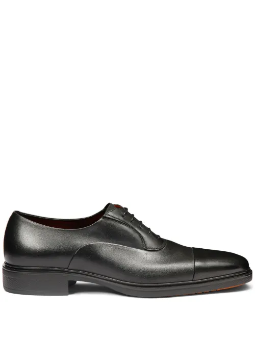 Chaussures oxford Easy en cuir - Santoni - Modalova