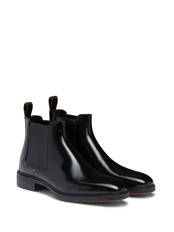 ブーツ SANTONI EASY CHELSEA BOOTS IN POLISHED LEATHER Santoni Easy On Chelsea Boots | Saks Fifth Avenue